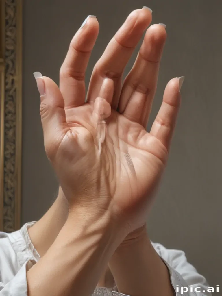 praying hands transparent