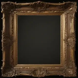 antique frame png