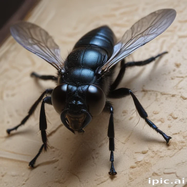 black wasp