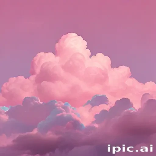 pink cloud aesthetic