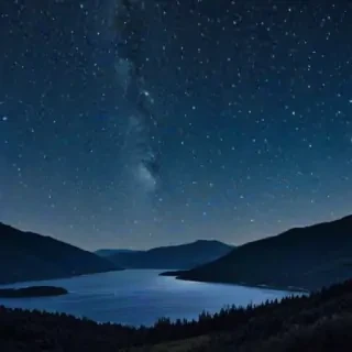starry night png