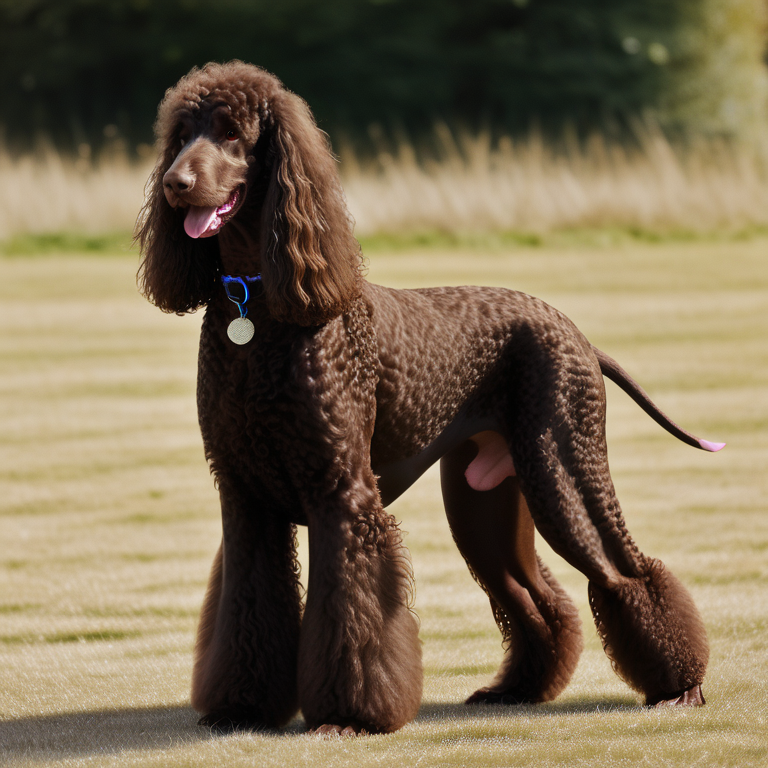 irish water spaniel