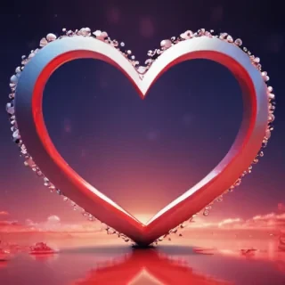 love heart background