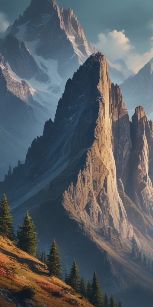 aesthetic mountain wallpaper