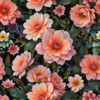 floral phone background