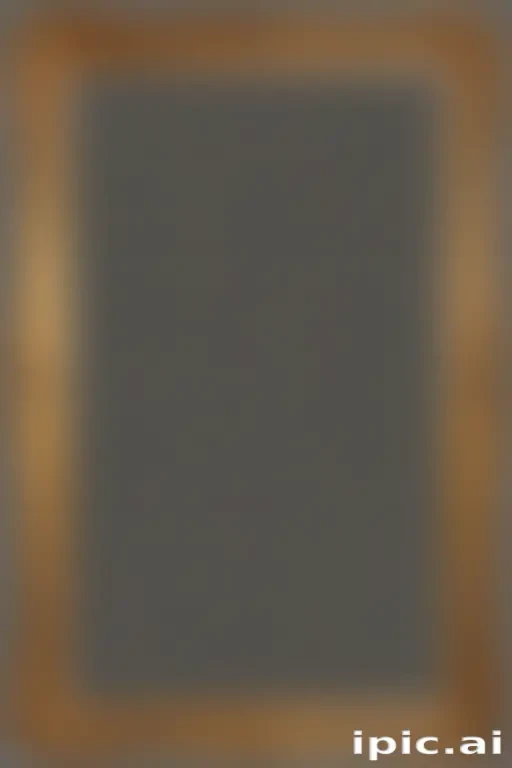 rectangle golden frame png