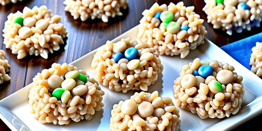 no bake rice krispie cookies