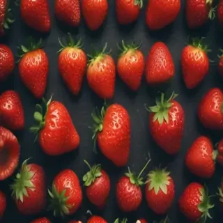 strawberry wallpaper iphone