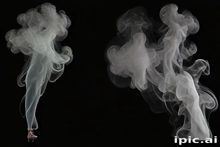 smoke no background
