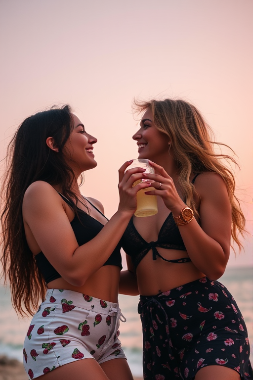 lesbians having fun