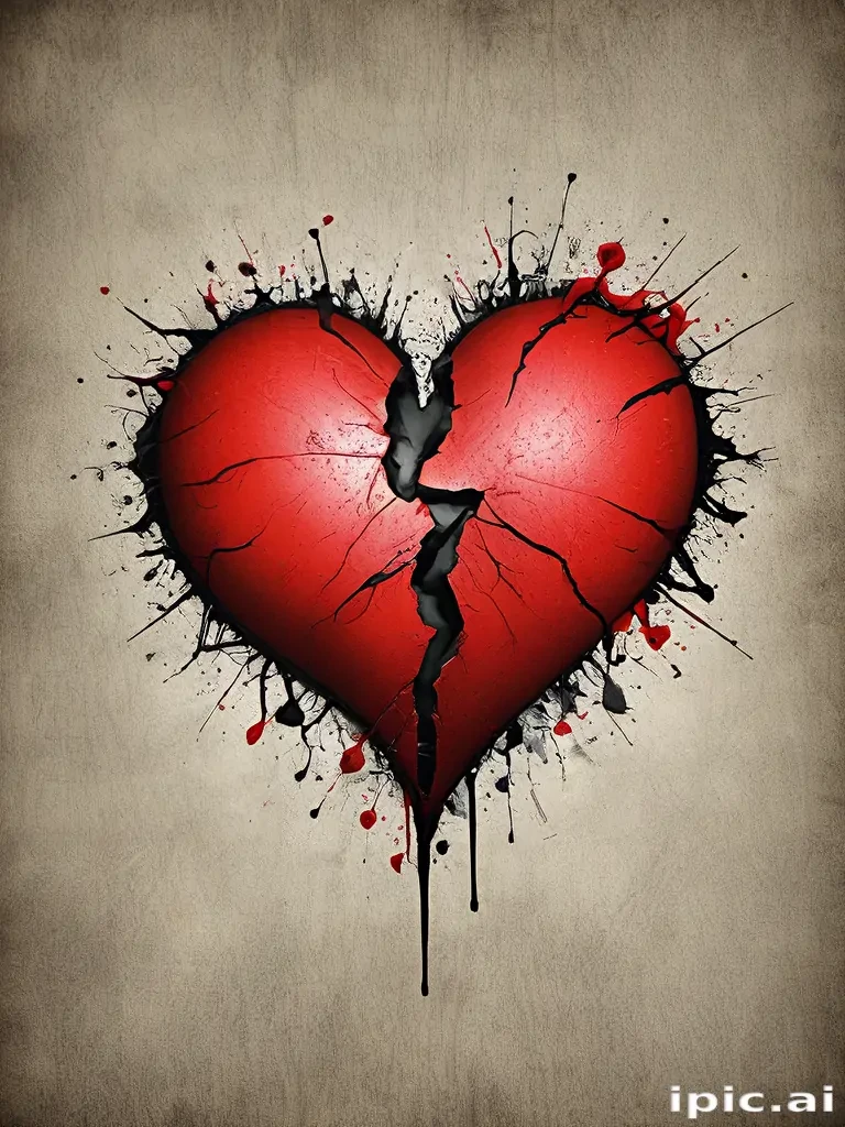 heart broken wallpaper