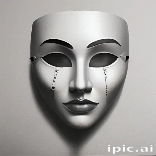 drawing of a mask