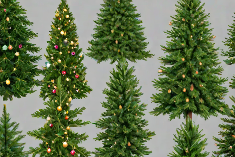 christmas trees transparent background