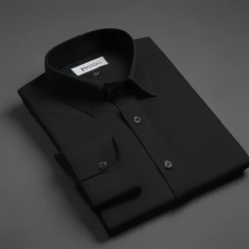 black shirt mockup