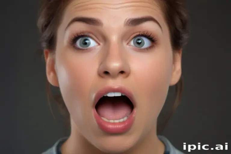 shocked face png