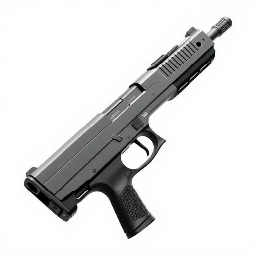 gun with transparent background