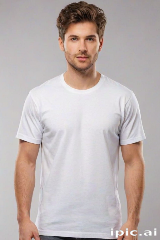 white tee png