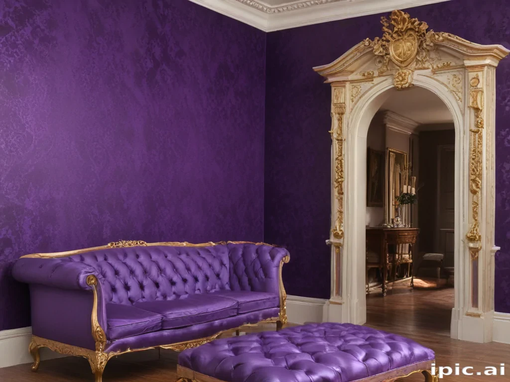 purple wallpaper glitter
