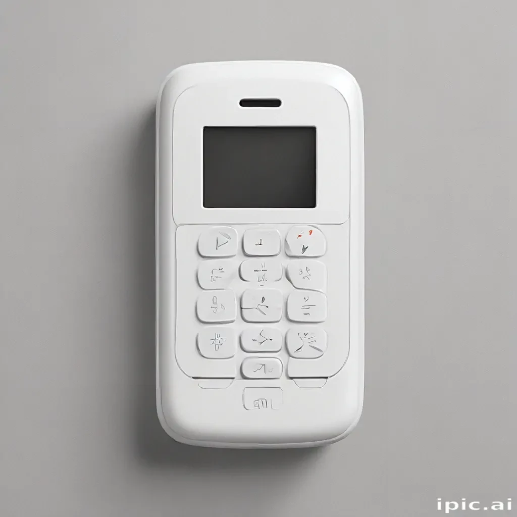 icon phone white