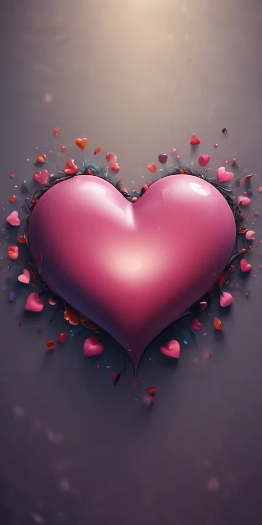 cute heart wallpaper