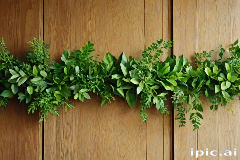 greenery border