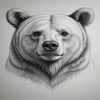 bear drawlings