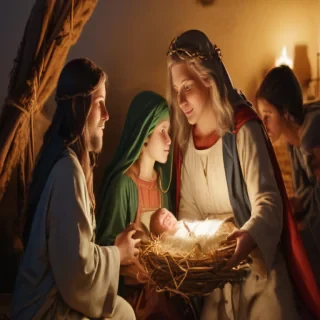 merry christmas nativity images free