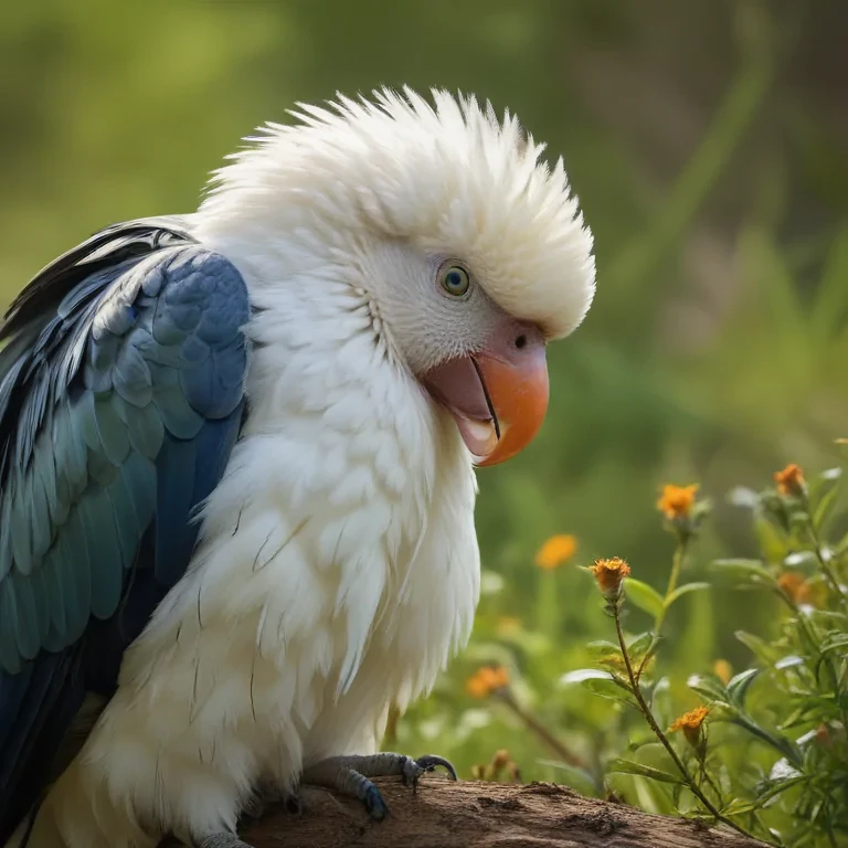 preening