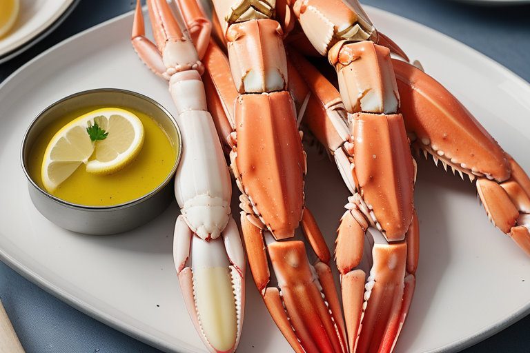 what to eat with crab legs