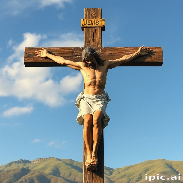 christ on the cross image