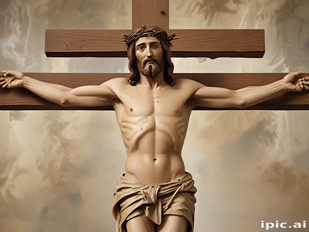 image of jesus on the cross