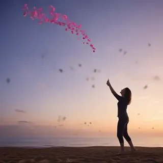 letting go images