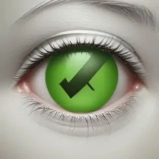 green check mark