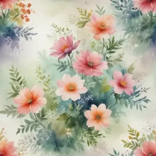 flower watercolor background