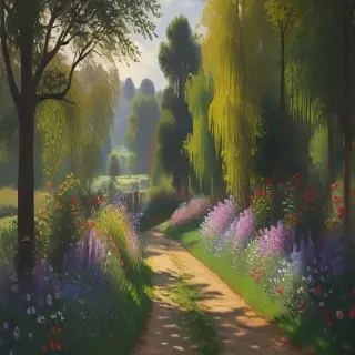 monet paintings wallpaper