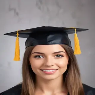 transparent graduation cap