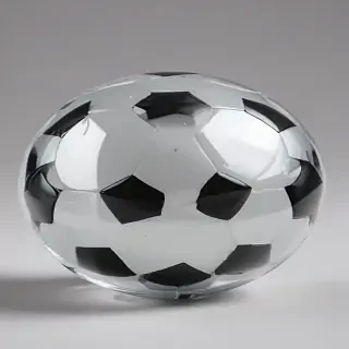 transparent football