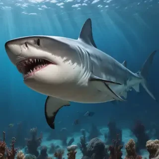 shark background