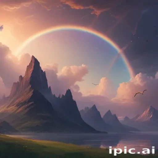 aesthetic wallpapers rainbow