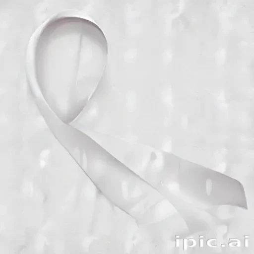 white ribbon png