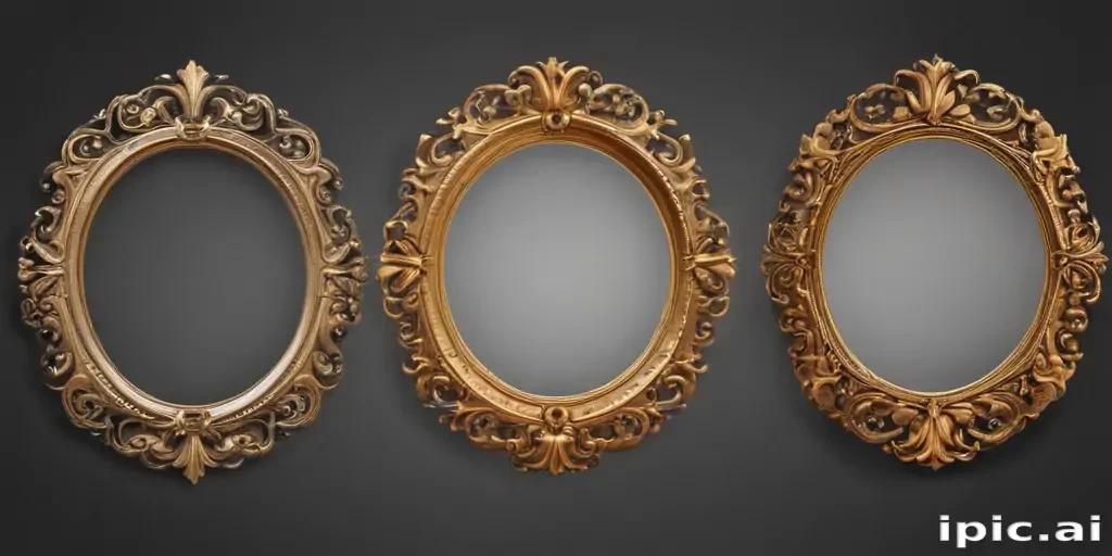 oval frame clipart