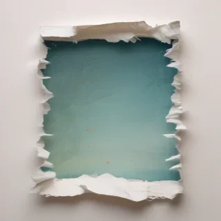 ripped paper transparent