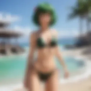 tatsumaki en bikini