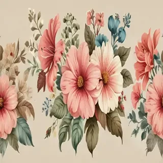 vintage flower png