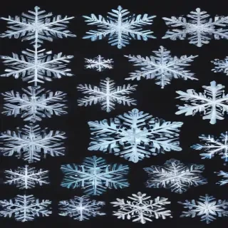 free snowflake clip art