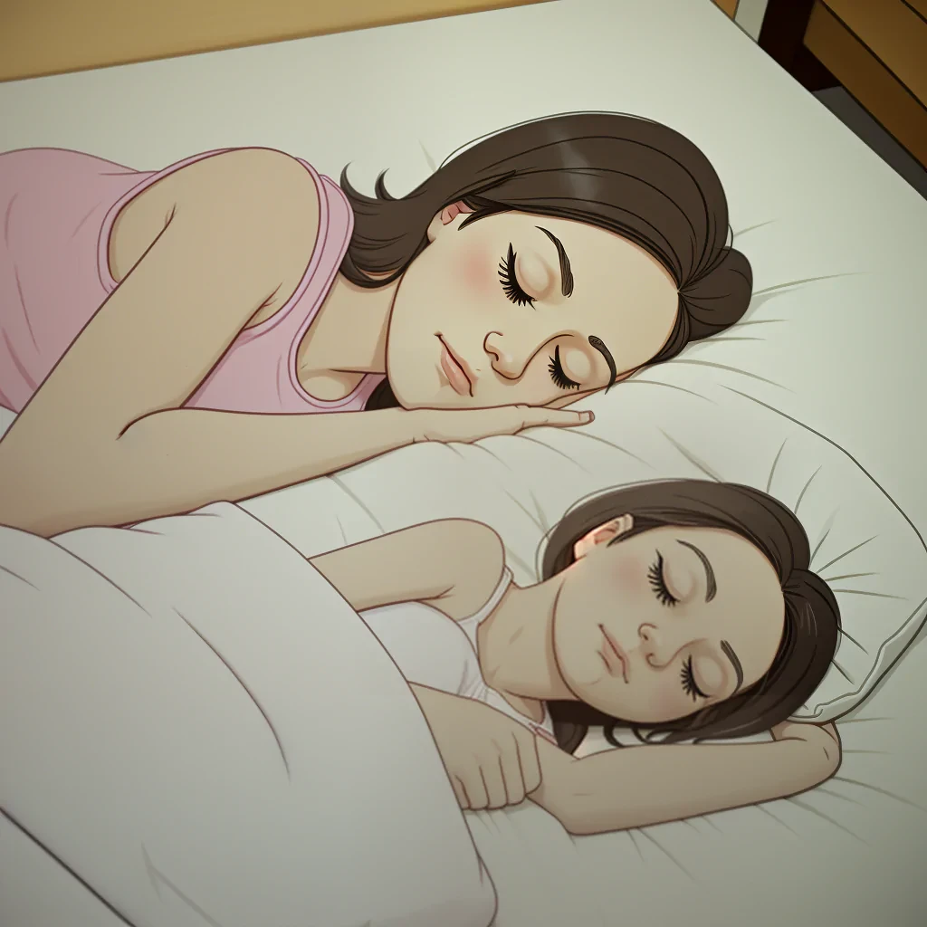 sleeping pictures cartoon