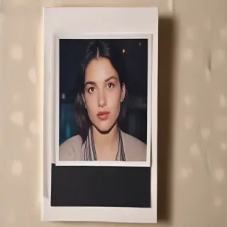 aesthetic polaroid frame