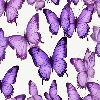 purple butterfly clipart