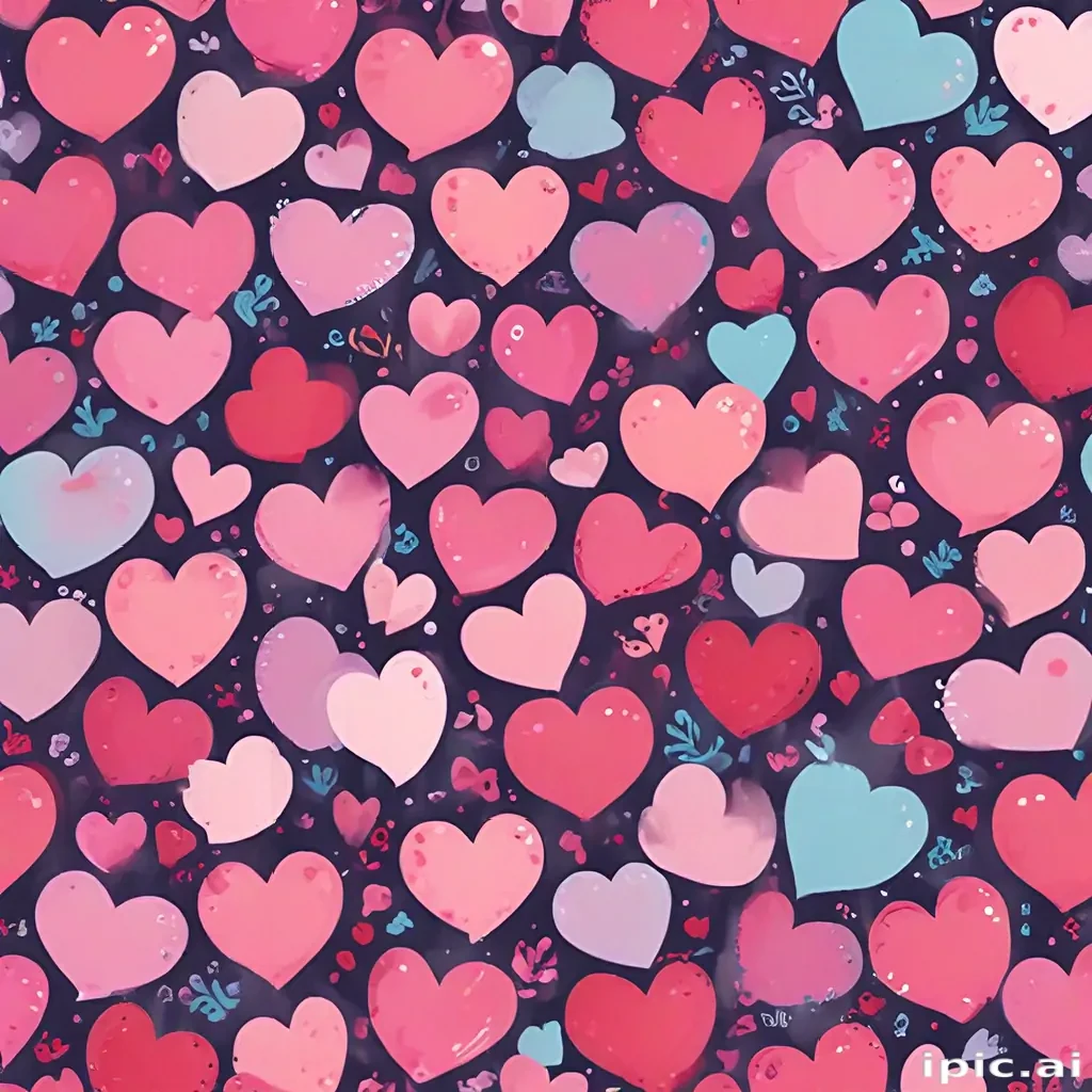 cute heart backgrounds
