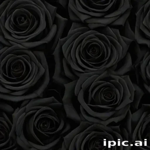 black roses background
